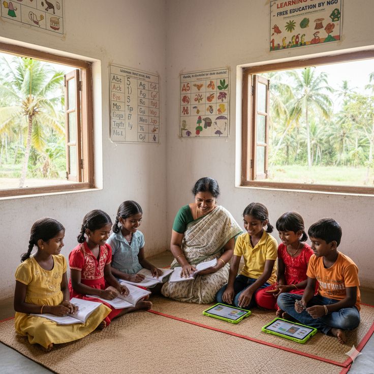 Empowering Rural Children Through Digital Literacy